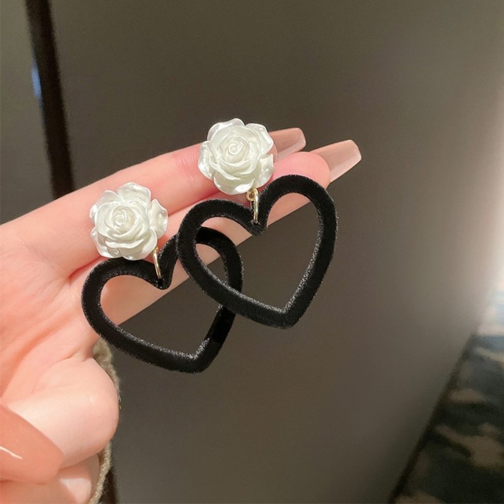 Heart shaped earrings